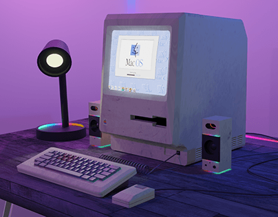 Project thumbnail - Macintosh 3D