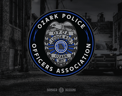 Ozark Police Officers Association Logo