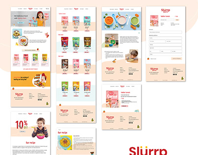 Kids food web design