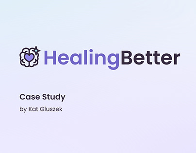 UX Case Study of HealingBetter web app