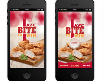 KFC Bite to Win Mobile App