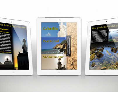 Cabrillo Monument Tour iPad Interactive App.