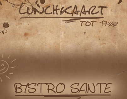 Bistro Sante Wijk aan Zee / Lunchkaart