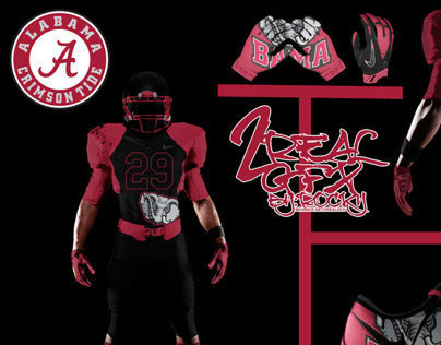 Alabama Crimson Tide Uniform Concept