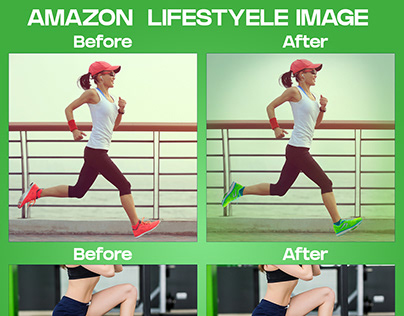 Amazon / ebay lifestyle image design Befor and after