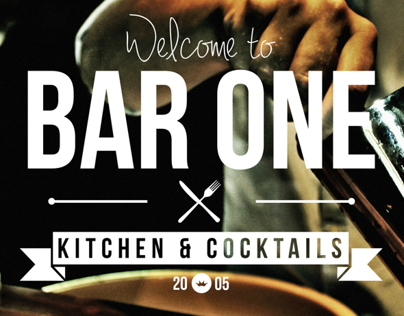 Cocktail Bar Identity Rebrand