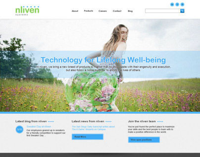 nliven.com redesign