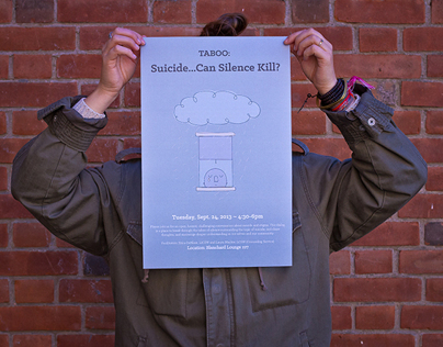 Mount Holyoke College Taboo Poster - Suicide