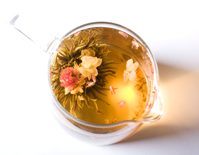 Teayana - Blooming Tea Photograph
