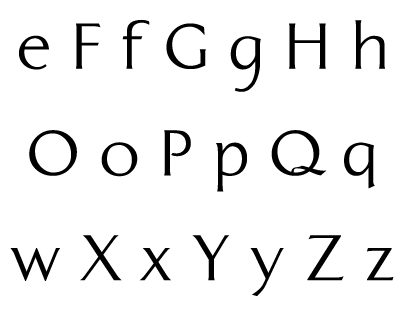 panogram typeface