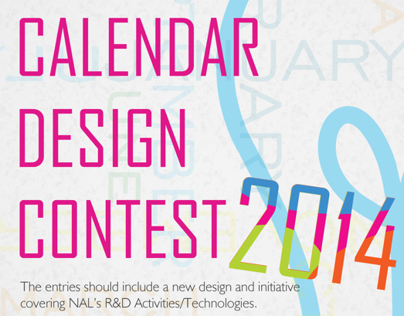 Calendar design contest