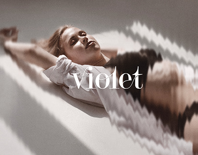 Violet | логотип для бренда нижнего белья