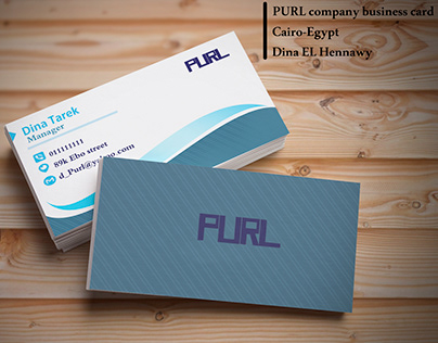PURL company business card