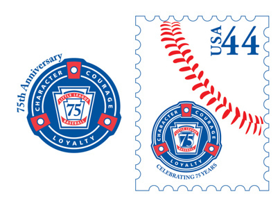 75th Anniversary Logo and Commemorative Stamp