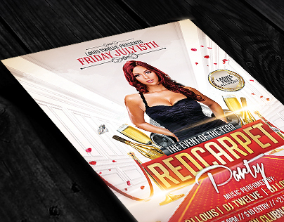 Red Carpet #2 | Flyer + Facebook Cover