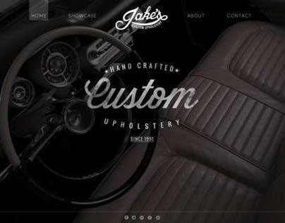 Jake's Custom Upholstery Website