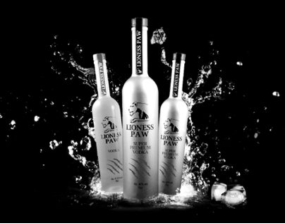 Art Direction & Brand - LIONESS PAW - Premium Vodka