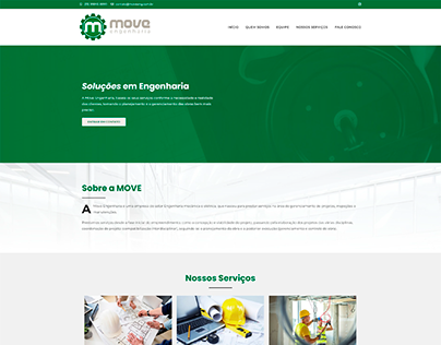 Move Engenharia - WordPress Website