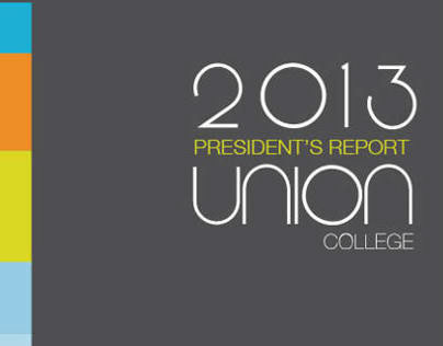 Union College 2013 President's Report