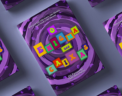 Book cover/ Capa do livro "O Enigma das Caixas"