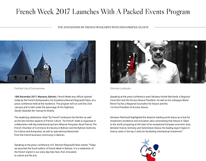 French Week 2017 Launches With A Packed Events Program