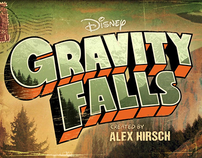 Rick and Morty X Gravity Falls Conpect Poster Artwrok