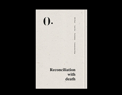 Reconciliation with death (Thesis Book )