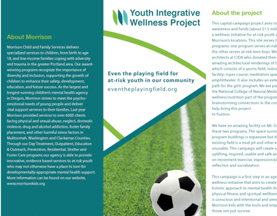 Morrison: Youth Integrative Wellness Project