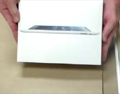 iPad Packaging with Shrink Wrap