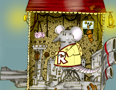 Rat Photoshop Doodle