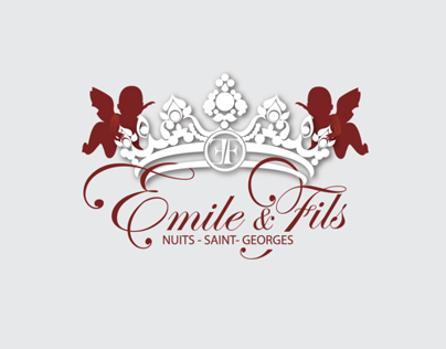 Branding & Print Design for Emile&Fils - Wine Sellers