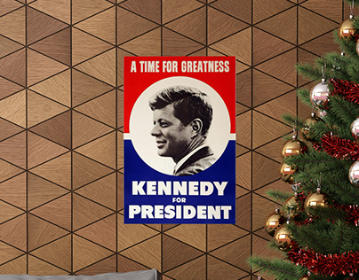 John F. Kennedy For President Poster