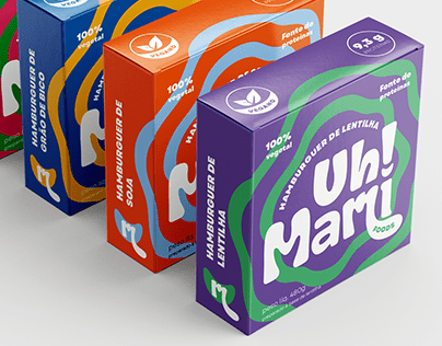 Uh!Mami Foods | Identidade Visual e Embalagens