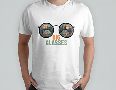 BIG GLASSES CUSTOM T-SHIRT DESIGN