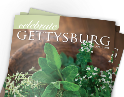 Celebrate Gettysburg magazine cover