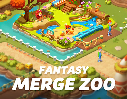 Merge Zoo-Lion park design