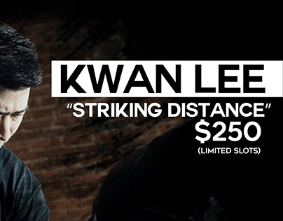 Flyer Desing for Kwan Lee