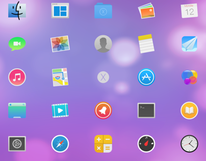 OS X icons