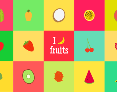 I love fruits