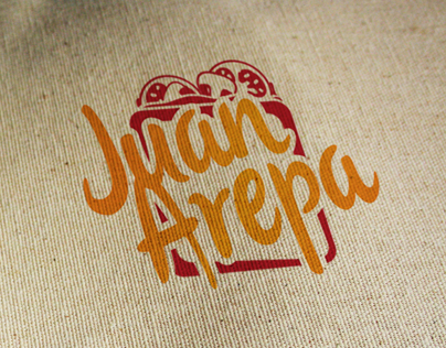 Juan Arepa - Logotipo e identidad visual