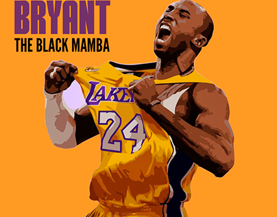 Kobe Bryant Design Poster Social Media