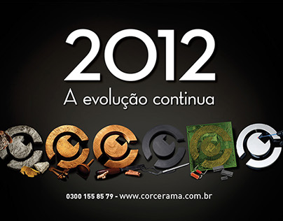 Calendário Corcerama 2012
