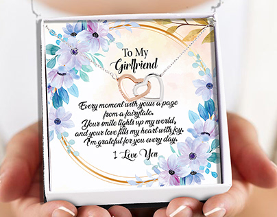 Jewelry message card design :: Behance