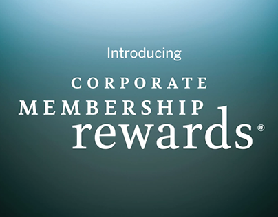 AMEX Corporate Membership Rewards