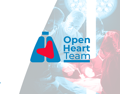 Logo&identity Open Heart team