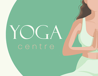 poster for yoga center