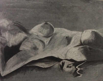 Life Drawing - Chalk and Charcoal