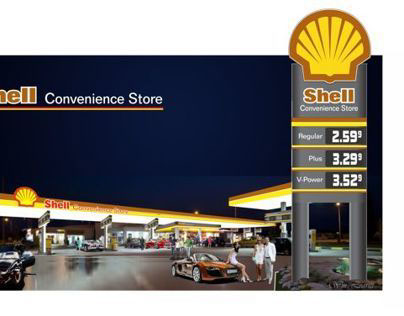 New Design for Shell Convenience store.
