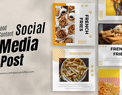 Social Media Post for French Fries