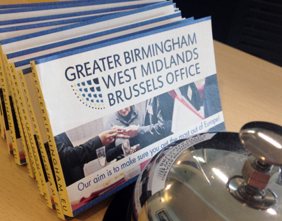 G-Birmingham Brussels Office branding [Autumn 2013]